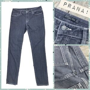 Prana grey organic cotton skinny jeans size 10 / 30